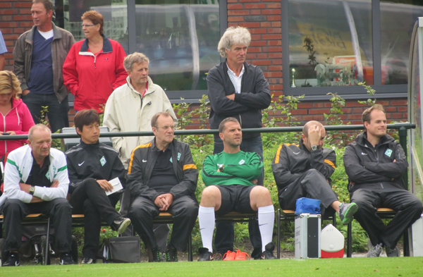 독일 베르더 브레멘 연수 중 임중용 코치의 모습 지난 2012년. 임중용 코치가 독일 분데스리가 베르더 브레멘에서 지도자 교육을 받는 모습이다.