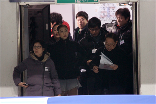  지난해, 피겨 종합선수권 대회에 출전한 김연아 선수