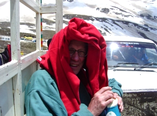 2005년 마날리 로땅라에서 만났던 영국에서 온 철학교수 존. 나는 존으로부터 처음으로 부탄에 대한 이야기를 듣도 부탄 여행을 결심했다. 
