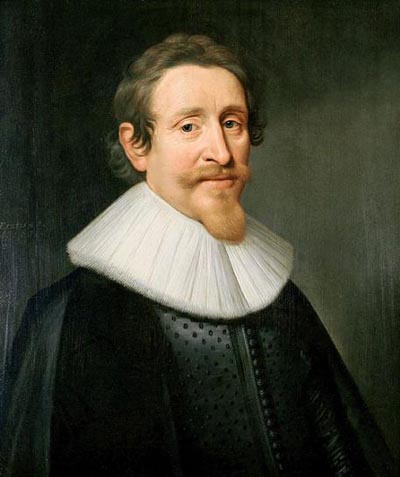 휴고 그로티우스 초상, Michiel Jansz. van Mierevelt, 1631. 그로티우스는 근대 자연법 사상을 연 인물로 평가 받고 있다. 그는 네덜란드의 법률가로 자연법에 입각하여 국제법의 새로운 지평을 열었다.