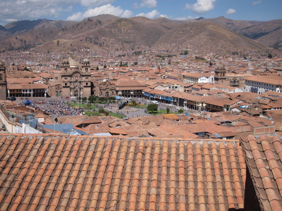 잉카제국의 수도 쿠스코. (2011년 6월 사진)