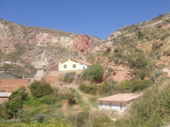 페루의 시골마을 풍경. (2011년 5월사진)