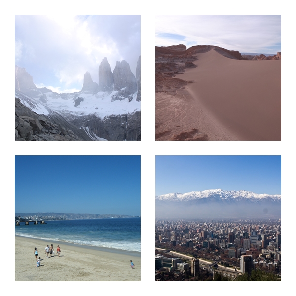 빙하와 사막과 바다와 도시. 어찌보면 칠레는 여행자들에게 종합선물세트 같은 나라다.