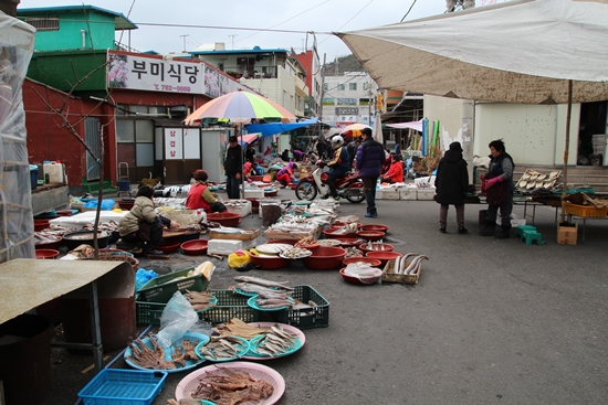 순천 웃장 풍경이다.