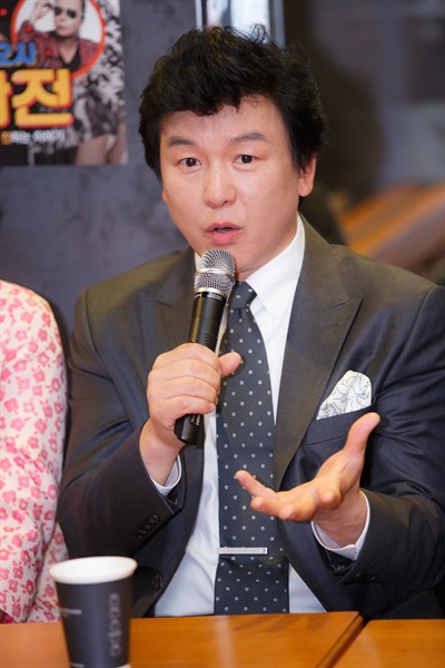  tvN <근대가요사 방자전>에 출연하는 방송인 주병진