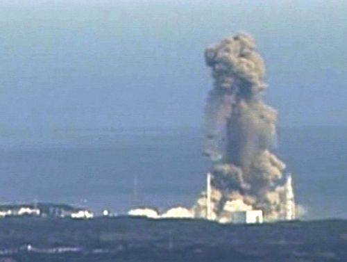 후쿠시마 제1핵발전소 3호기 폭발 장면