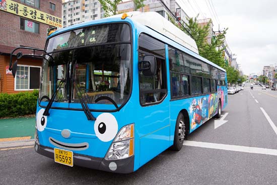 최근 인기를 끌고 있는 '타요버스'가 경북 구미시에서도 5월 1일부터 운행된다.