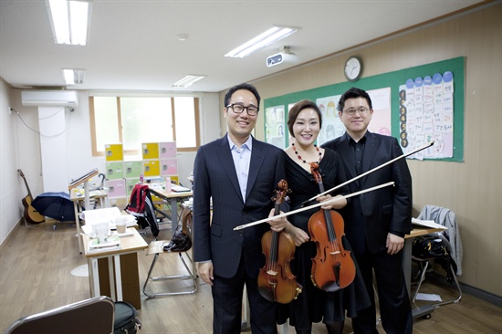  '린뎀바움뮤직' 원형준(바이올린), 김남중(비올라), 이재완(피아노)