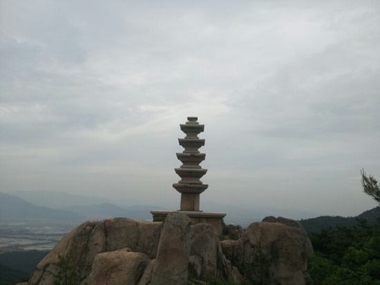 경주남산 늠비봉 석탑