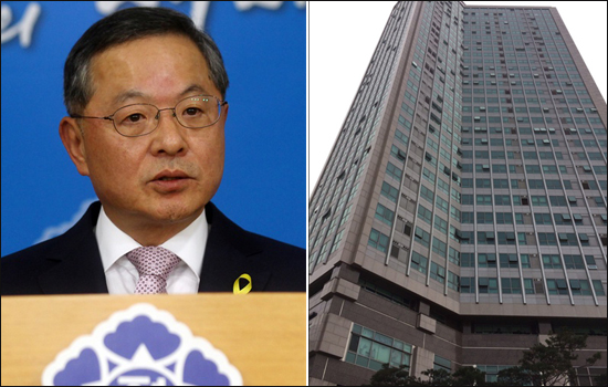 안대희 후보자는 3.7억 원을 할인받아 서울 회현동 소재 주상복합 아파트를 샀다.