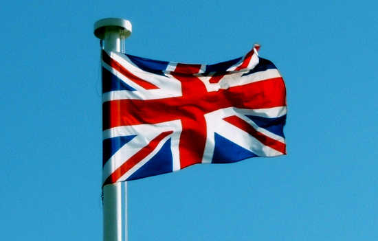 잉글랜드, 스코틀랜드, 웨일스의 영국연방 '유니언 잭' 국기