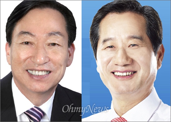 대전교육감 선거에 출마한 설동호(왼쪽) 후보와 이창기 후보.
