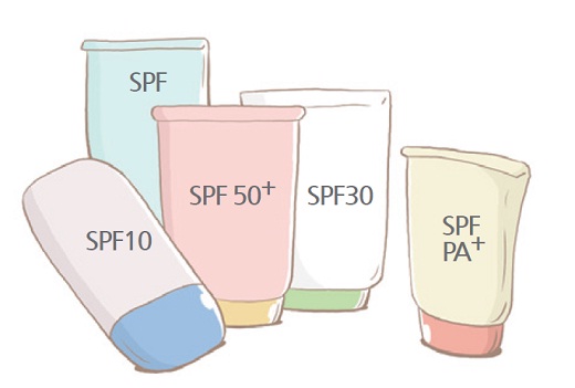  강한 햇볕은 피부질환을 일으키기 때문에 자외선 차단제를 통해 이를 예방하는 것이 좋다 <자료=식품의약품안전처>
