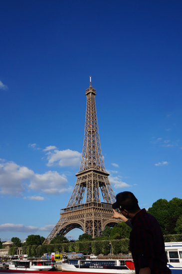 유람선 안에서 에펠탑을 만났던 순간이 어쩌면 가장 아름답고 황홀했던 시간이었는지도 모른다.