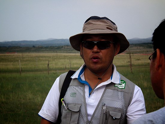 박상호 소장은 한국, 중국을 통틀어 내몽고 마른 호수 생태복원 전문가로서 여전히 현장에서 활동하고 있다.