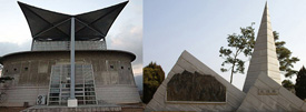 풍기 '광복단기념관'과 기념 '광복탑'