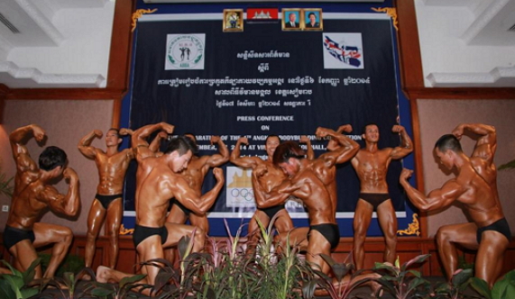 힘든 상황 속에서도 보디빌더의 꿈을 키우는 캄보디아의 청년들