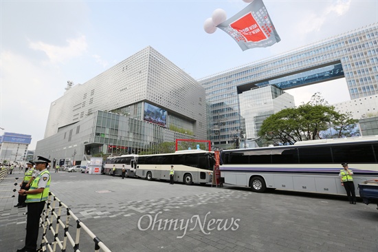  지난 9월 1일 'MBC 상암시대 개막기념식' 서울 마포구 상암동 MBC신사옥 광장에서 열렸다. 