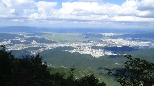 하늘을 날아다니는 미군도 반해버린 우리네 자연풍경이다.