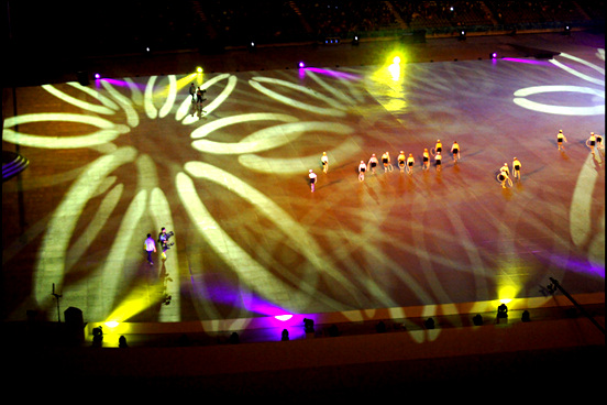  제17회 인천아시안게임 개막식 공연 실황 사진