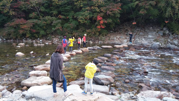 50여년간 민간인 출입 통제 구간이었던 두타연 