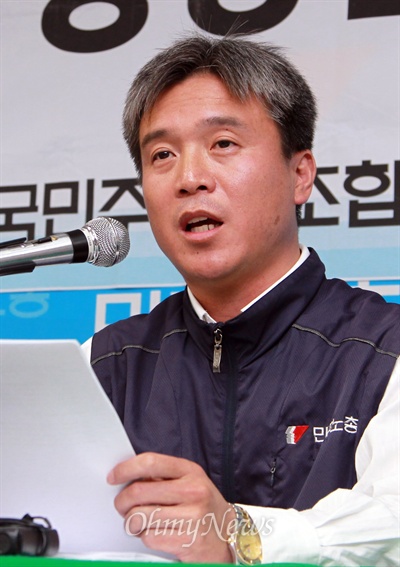  김영훈 전 민주노총 위원장이 전국철도노동조합 위원장 선거에 단독후보로 출마했다.