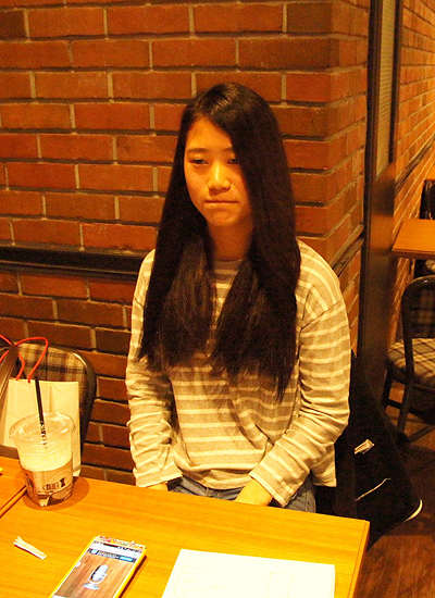 19일 서울 신림동의 한 카페에서 만난 유수정씨