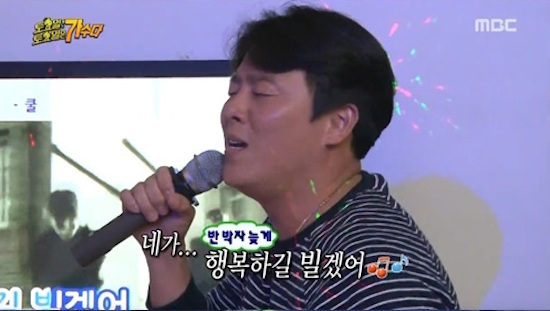  지난 8일 방영한 MBC <무한도전-토요일 토요일은 가수다> 한 장면