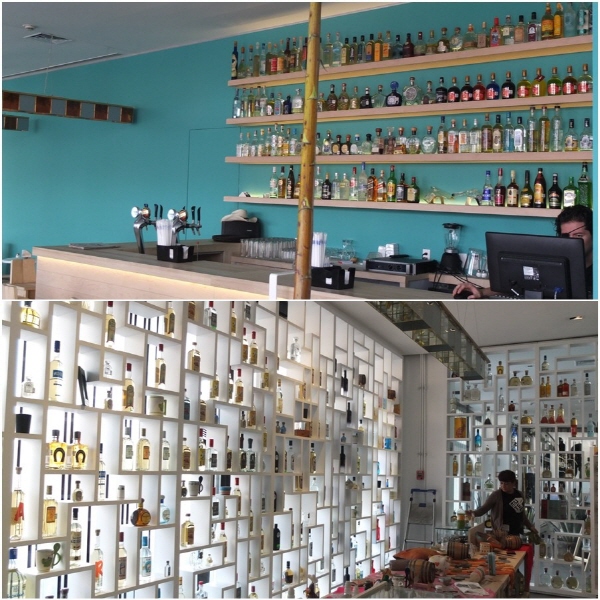 메스칼 박물관 1층에 있는 바에서는 실제 메스칼을 판매하며 마실 수도 있다. 그러나 막상 들어서면 술보다는 병에 눈이 갈 정도로 전시된 병들의 모습은 각양각생으로 재미있다.