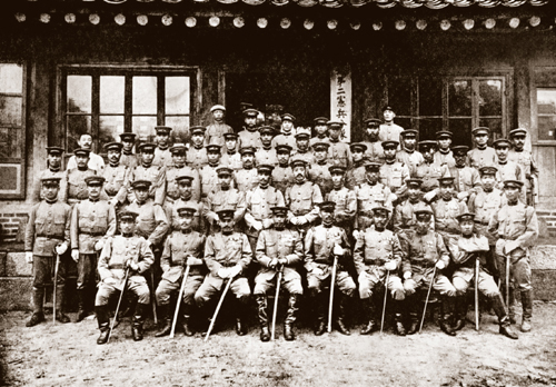 경술국치 전후 조선에 파견된 일본 헌병들