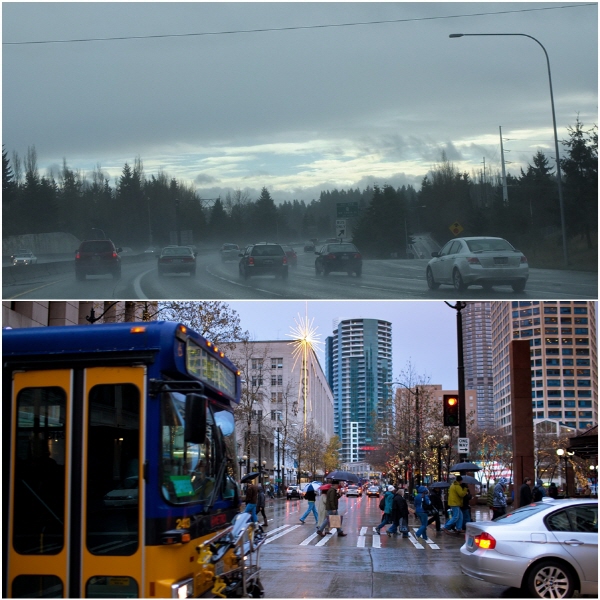 - 일주일에 평균 6일 비가오는 시애틀의 겨울은 혹독하기로 유명하다. 하루에 해가 비추는 시간이 한시간도 채 되지 않는다.