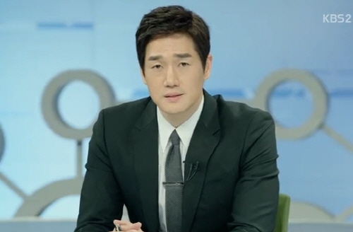  8일 첫 방영된 KBS 2TV <힐러> 속 김문호(유지태 분) 기자.
