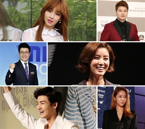  MBC <방송연예대상>과 <가요대제전>의 진행자로 낙점된 주역들.