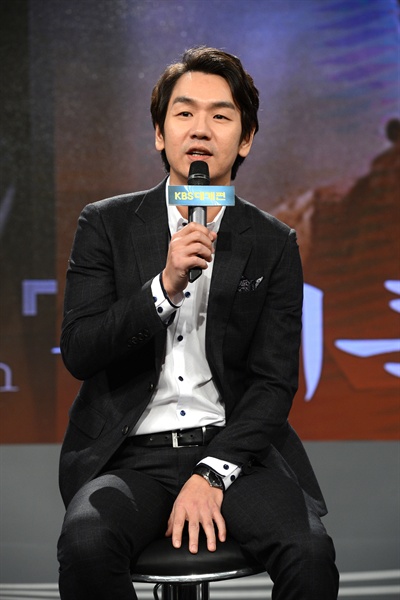  KBS 1TV 대하사극 <징비록>에 출연하는 배우 김태우