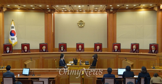 헌법재판소 전원재판부(자료사진)