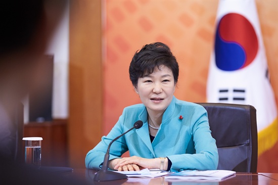 박근혜 대통령. 사진은 지난해 12월 29일 2014년 핵심 국정과제 점검회의 당시 발언하는 모습. 