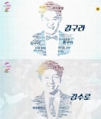  29일 방송된 MBC <방송연예대상>의 대상 후보자 소개 장면.
