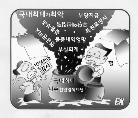 10년 만에 뚜껑 여니 국내 최대가 최악