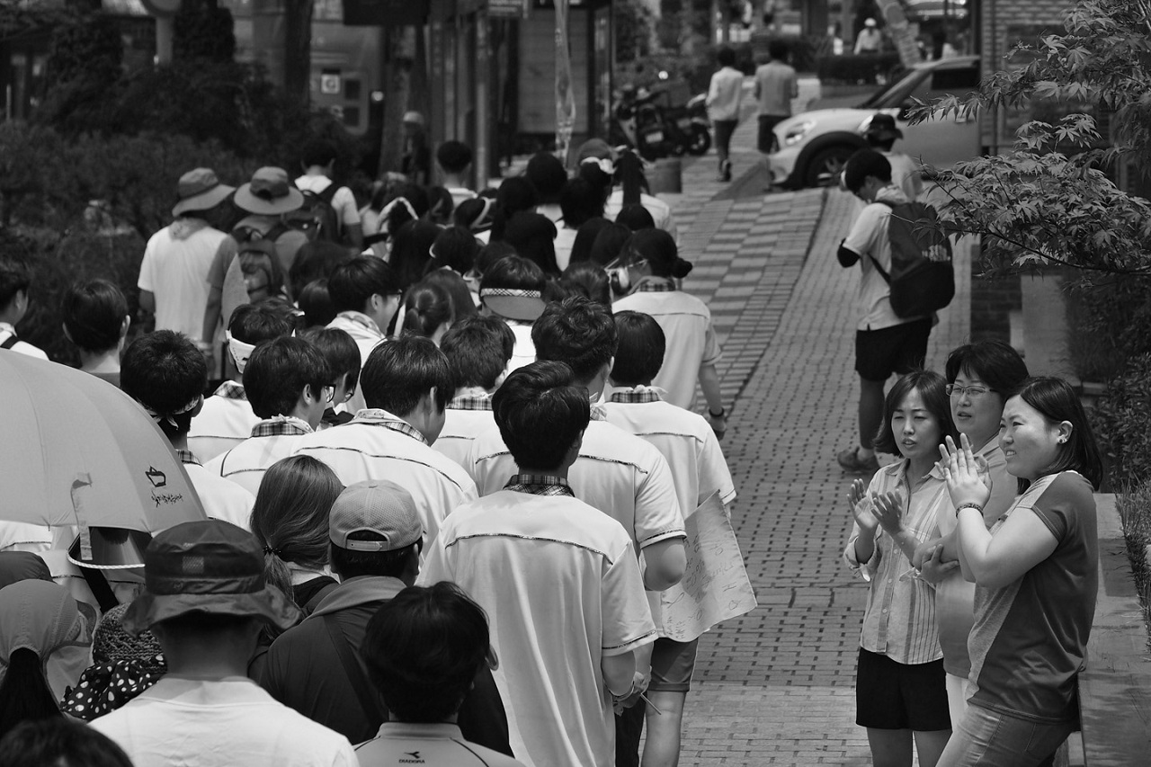 <멈춰버린 세월> 175쪽 '응원(2014년 7월 16일, 서울 영등포)'