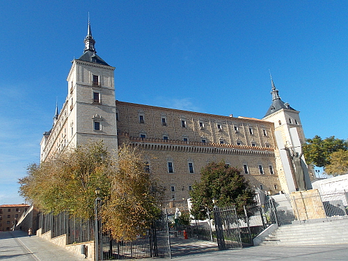 스페인 내전 당시 격전지였던 톨레도 성.