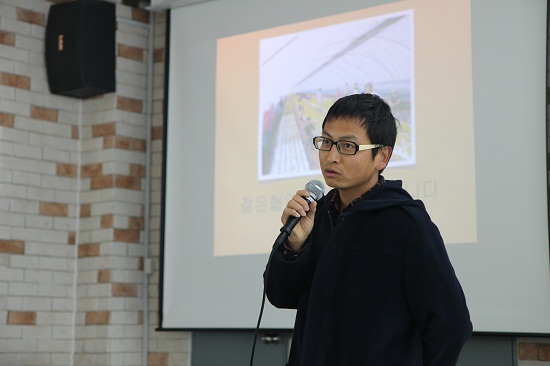  젊은협업농장 조대성 대표는 지역과 협력해 새로운 농촌문화를 만들겠다는 꿈이 있다. 