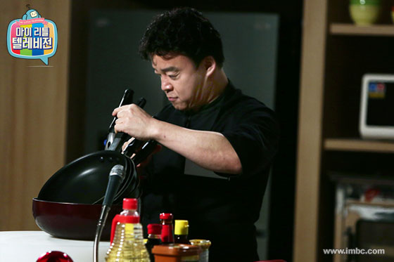  MBC 파일럿 프로그램 <마이 리틀 텔레비전>에 출연한 요리 연구가 백종원