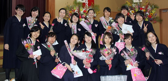 일본 규슈조선중고급학교 (후쿠오카현 북규슈시) 57회 졸업식