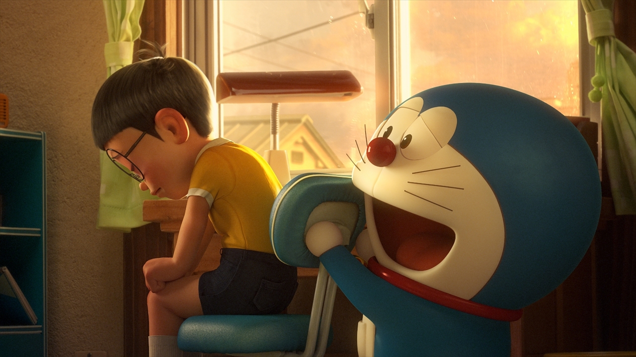  지난 2월 12일 국내 개봉한 극장판 애니메이션 <도라에몽: 스탠 바이 미>의 한 장면.