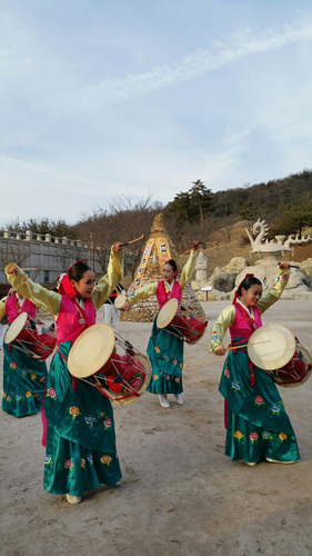 신라밀레니엄파크 달집태우기