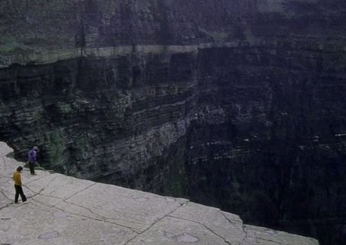 모허 절벽(Cliffs of Moher)의 모습