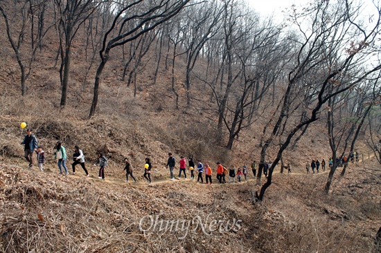 행주산성역사누리길에서 가족사랑 걷기 축제가 열렸다.