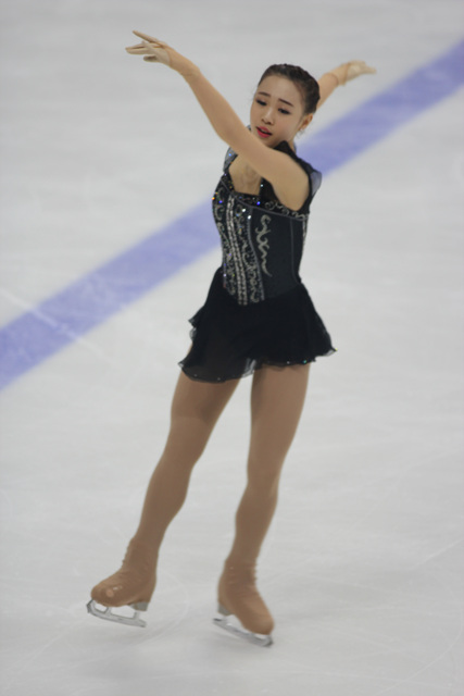  피겨 박소연이 세계선수권 대회 12위를 기록했다. 사진은 국내대회에서 모습