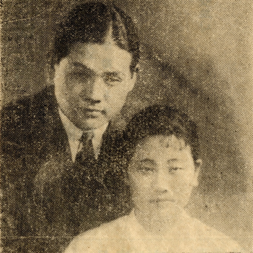 1930년대 중반 이난영과 김해송