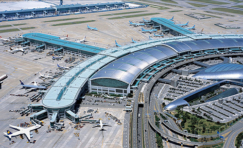 인천국제공항 인천국제공항 여객터미널 전경